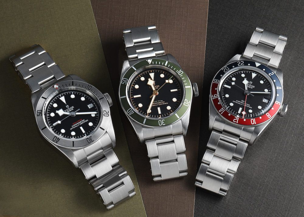 Tudor Heritage Black Bay Steel Harrods and GMT