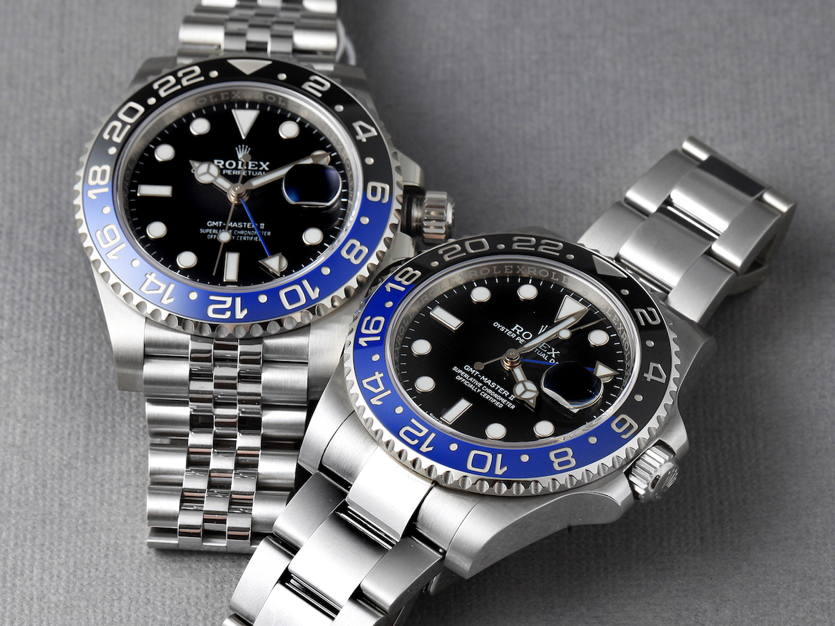 Rolex GMT-Master II Batgirl 126710 vs Batman 116710