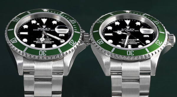 Rolex Submariner 'Kermit' Ref. 16610LV and 'Starbucks' Ref 126610LV