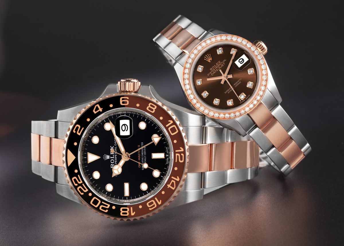 Rolex GMT-Master II "Root Beer" and Lady-Datejust 28