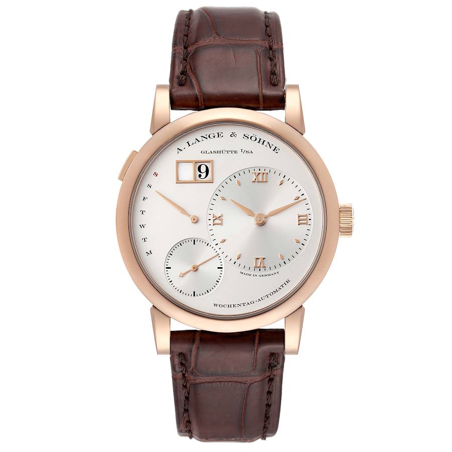 A. Lange  Söhne Lange 1 Daymatic Rose Gold Mens Watch 320.032