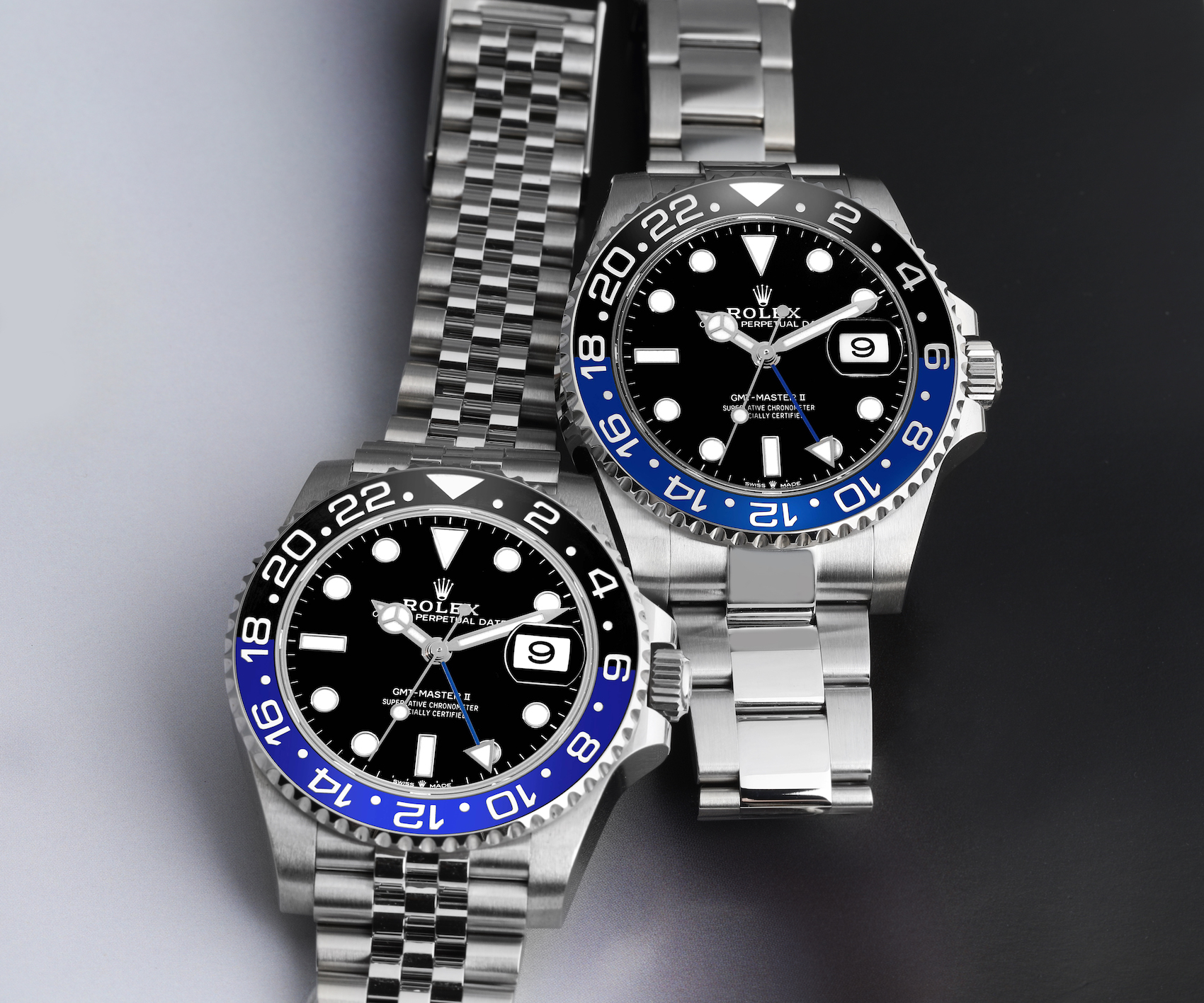 Rolex GMT-Master II Batman and Batgirl ref 126710BLNR Watches