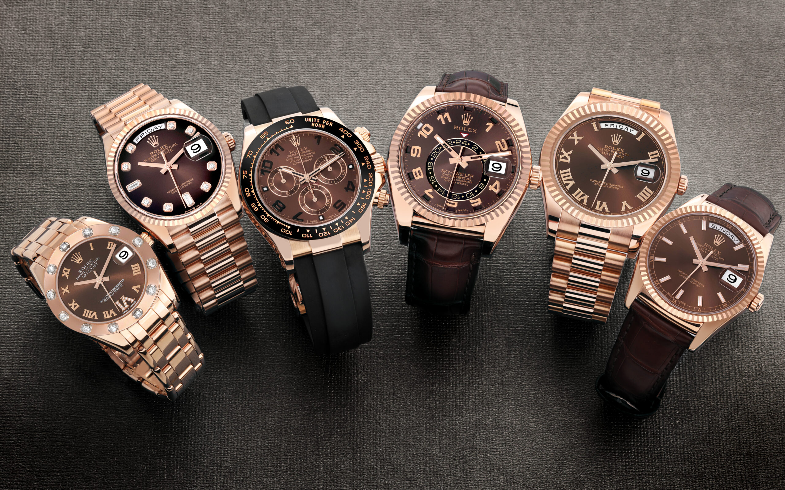 Luxury Watches in Pantone Color of the Year Mocha Mousse