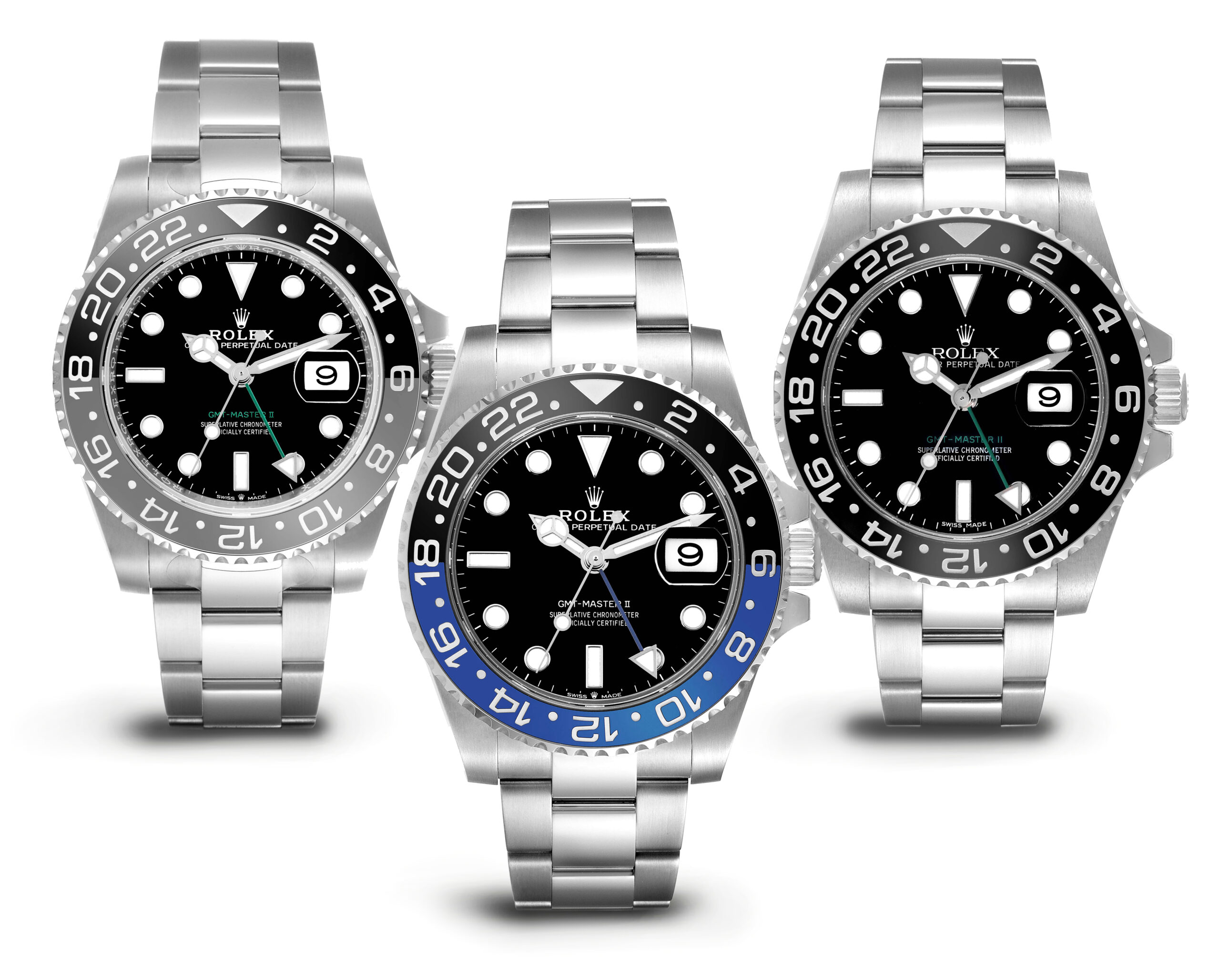 Rolex GMT-Master II Models - Bruce Wayne, Batman and Black Dial