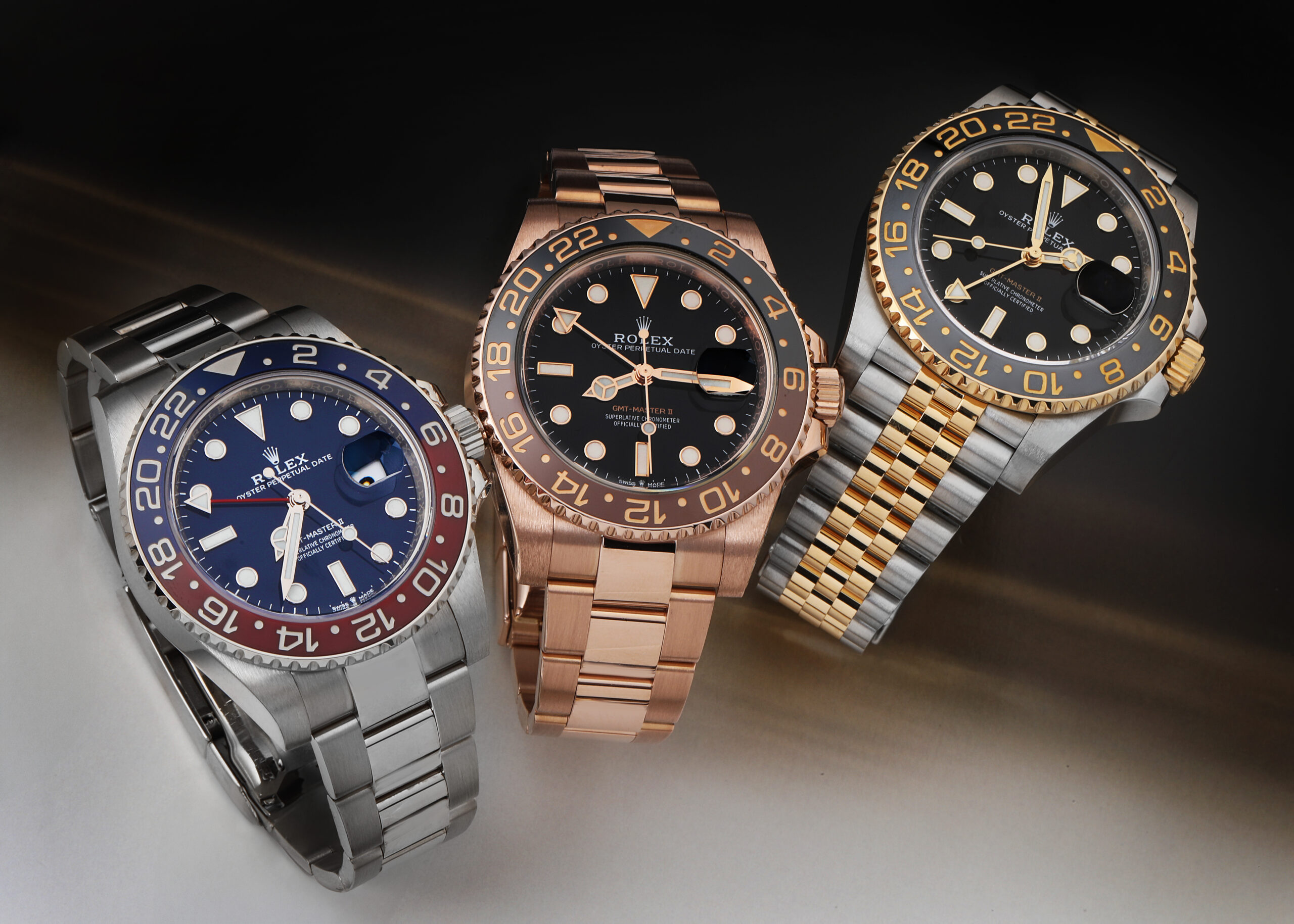 3 Modern Rolex GMT-Master II Models for the World Traveler