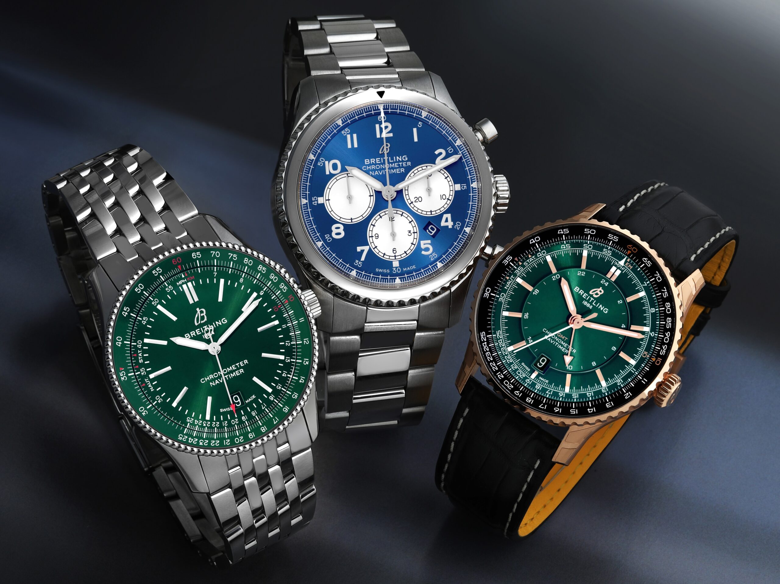 Breitling Navitimer and Navitimer Aviator 8 Watches